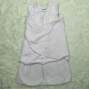 Halo Sleep Sack Swaddle Micro-Fleece Light Pink Size  Newborn